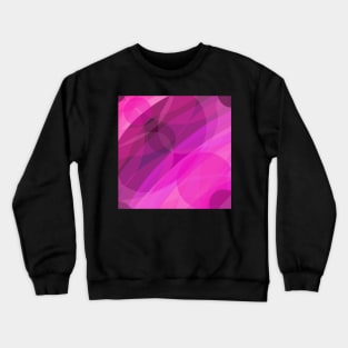 Pink magenta abstract Crewneck Sweatshirt